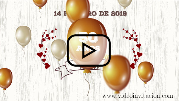 Boda Video Invitación  Para  Cumpleaños Bautizos 